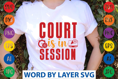 Court Is In Session svg design SVG Rafiqul20606 