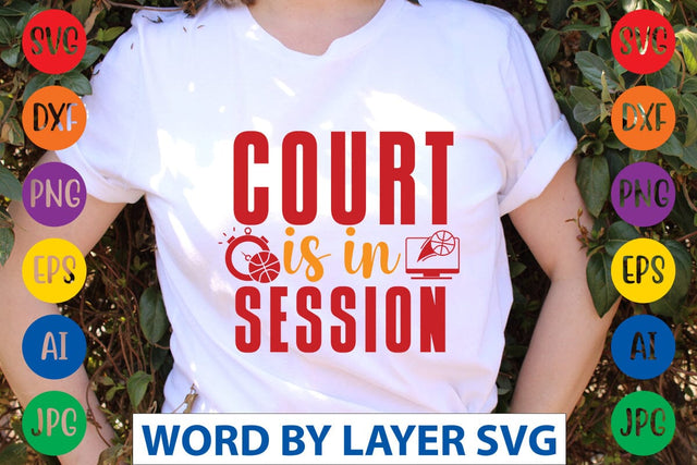 Court Is In Session svg design SVG Rafiqul20606 