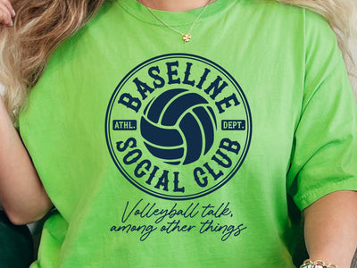 Courtside Social Club Svg, Funny Volleyball Mom SVG PNG, Volleyball Svg SVG DesignDestine 