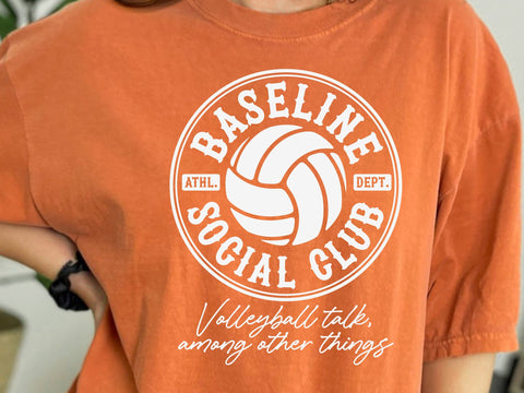 Courtside Social Club Svg, Funny Volleyball Mom SVG PNG, Volleyball Svg SVG DesignDestine 