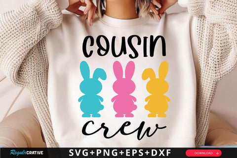 Cousin Crew SVG Design SVG Regulrcrative 