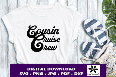 Cousin Cruise Crew Svg SVG Flowingcreek 