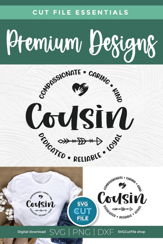 Cousin svg for Cricut SVG SVG Cut File 