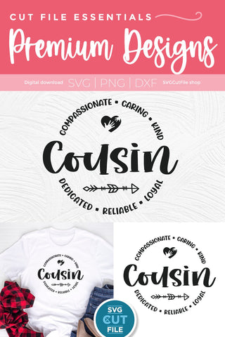 Cousin svg for Cricut SVG SVG Cut File 