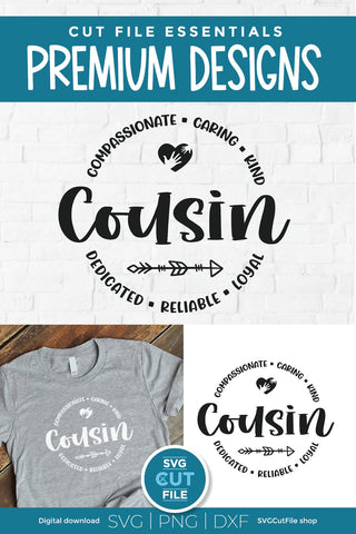 Cousin svg for Cricut SVG SVG Cut File 