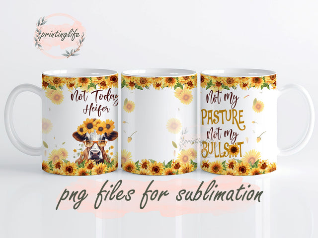 Cow Breath Dragonfly Mug Wrap Design, Instant Digital Design Download Mug Wrap Design, Mug Design PNG Sublimation PrintingLife 