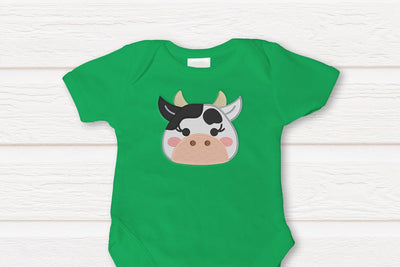 Cow Face Mini Embroidery Embroidery/Applique DESIGNS Risa Rocks It 