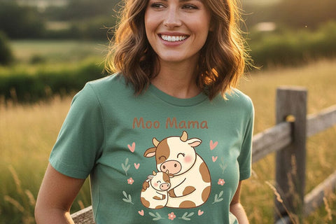 Cow Mama Png Bundle, Moo Mama, Heifer Mama, Highland Mama, Just A Mama Who Loves Cows Farm Mom Sublimation Designs Western Mothers Day Shirt SVG TiffsCraftyCreations 
