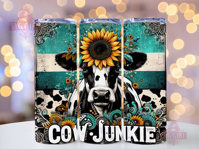 Cow Obsessed 20oz Tumbler Wrap Sublimation Design, Straight Tapered Tumbler Wrap, Rustic Cowgirl Tumbler Png, Instant Digital Download Sublimation SvggirlplusArt 