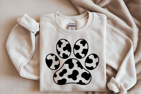 Cow Paw Print Svg, Cow Spots Svg, Animal Paw Print Svg, Farmhouse Svg, Dog Paw Svg SVG DesignDestine 