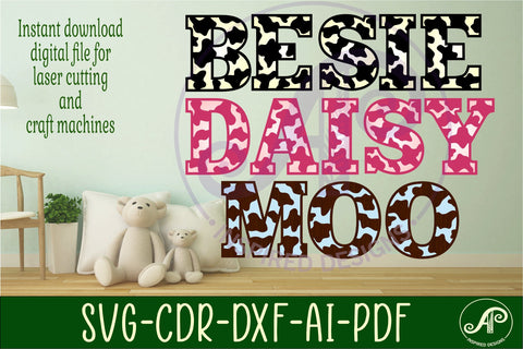 Cow print letters alphabet set x 37 SVG APInspireddesigns 