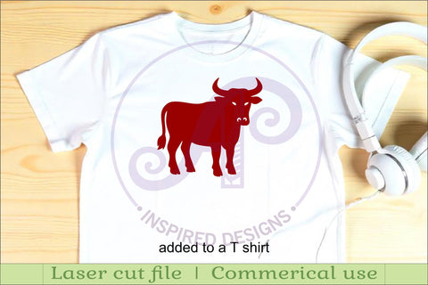 Cow silhouette laser cut outs SVG file SVG APInspireddesigns 