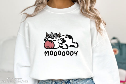 Cow Svg, Baby Cow with a flower Svg, Baby Cow Svg, Cow Svg File, Cow Clipart SVG Artinrhythm shop 