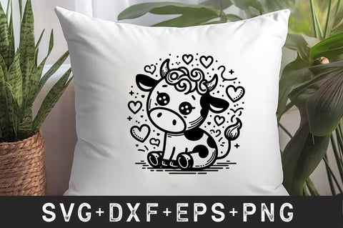 Cow Svg Bundle SVG Rupkotha 