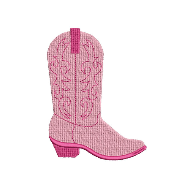 Cowboy Boot Embroidery Design Embroidery/Applique DESIGNS Creatively Embroidery 