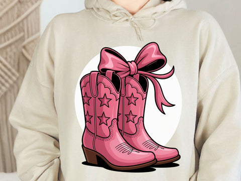 Cowboy Boot PNG, Western Ranch Design, Cricut Cut Files (Digital Download) SVG artprintfile 