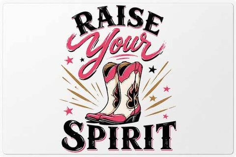 Cowboy Boots PNG | Raise Your Spirit Western Cowgirl Digital Download SVG BillahCrafts 