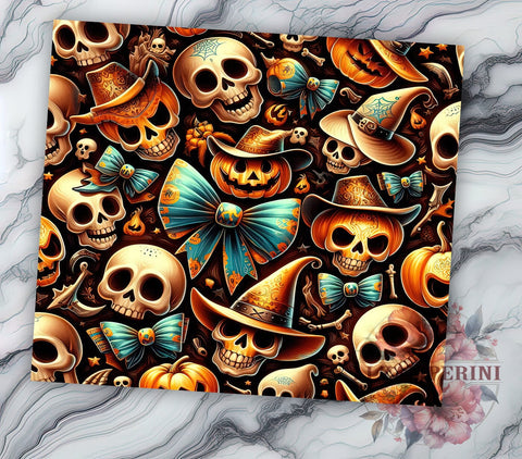 Cowboy Ghost 20oz Tumbler Wrap PNG, Spooky Season Tumbler Png, Straight & Tapered Tumbler Wrap, Instant Digital Download Sublimation Li Zamperini 