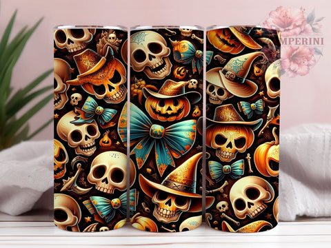 Cowboy Ghost 20oz Tumbler Wrap PNG, Spooky Season Tumbler Png, Straight & Tapered Tumbler Wrap, Instant Digital Download Sublimation Li Zamperini 