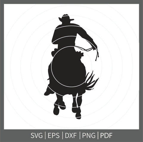 Cowboy svg, Cowboy SVG Bundle, Cowboy Silhouette, Cowboy Cut Files, Cowboy png, Horse riding svg, Roping png, Horse Svg, Cowboy Clipart SVG Dinvect 