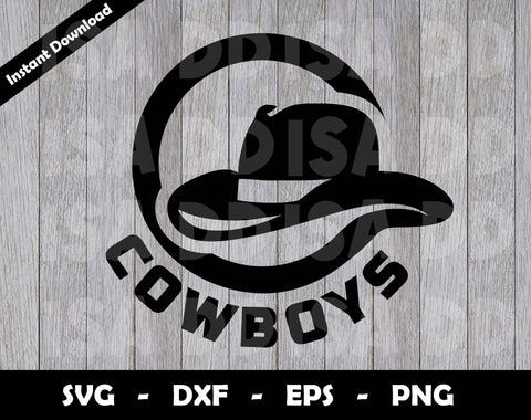 Cowboys SVG Cut File, Cowboys logo SVG Design, Cowboys Football Mascot, T-Shirt Sublimation Design Png SVG Arthur Arellano 