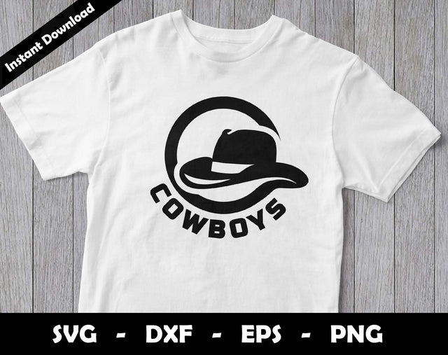 Cowboys SVG Cut File, Cowboys logo SVG Design, Cowboys Football Mascot, T-Shirt Sublimation Design Png SVG Arthur Arellano 