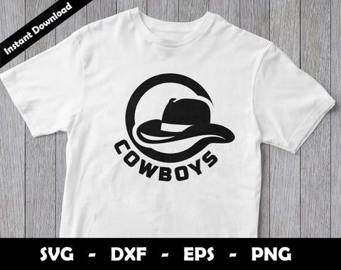 Cowboys SVG Cut File, Cowboys logo SVG Design, Cowboys Football Mascot, T-Shirt Sublimation Design Png SVG Arthur Arellano 