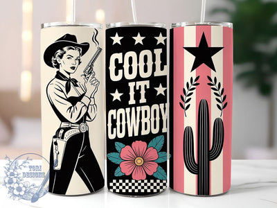 Cowgirl and Cowboy Tumbler, Western Tumbler Design, Rustic 20oz Wrap, Sublimation Design, Country Gift Idea, Stylish Cowgirl Wrap, Cool Cowboy Tumbler Sublimation ToriDesigns 
