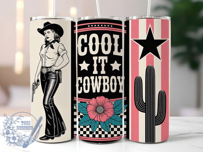 Cowgirl and Cowboy Tumbler, Western Tumbler Design, Rustic 20oz Wrap, Sublimation Design, Country Gift Idea, Stylish Cowgirl Wrap, Cool Cowboy Tumbler Sublimation ToriDesigns 