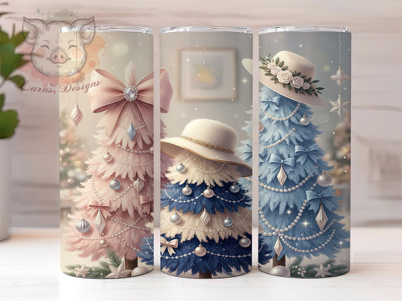 Cowgirl Boho Christmas Tumbler, Western Holiday Wrap, Boho Tree Sublimation Design, Rustic Cowgirl Cup, 20Oz Skinny Tumbler Wrap, Country Christmas Mug, Festive Boho Design Sublimation Lara' s Designs 