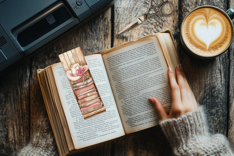 Cowgirl Bookmarks Printable | Wild West Fantasy Designs SVG GlamArtZhanna 