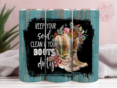 Cowgirl Boots 20oz Tumbler Wrap PNG, Country Cowgirl Tumbler Png, Straight & Tapered Tumbler Wrap, Instant Digital Download Sublimation Li Zamperini 