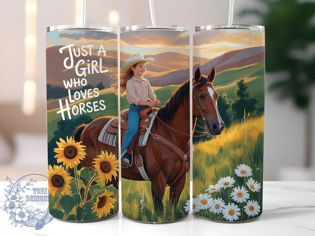 Cowgirl Equestrian Horse Tumbler, Cowboy Horse Girl Tumbler, Rustic 20oz Wrap, Sublimation Design, Stylish Gift Idea, Equestrian Cowgirl Wrap, Country Horse Tumbler Sublimation ToriDesigns 