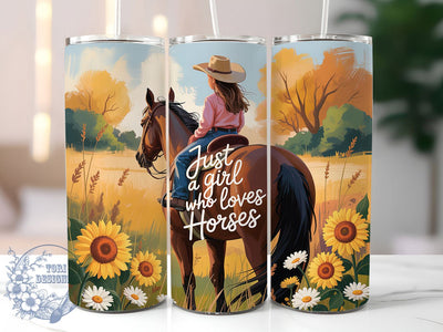 Cowgirl Equestrian Horse Tumbler, Cowboy Horse Girl Tumbler, Rustic 20oz Wrap, Sublimation Design, Stylish Gift Idea, Equestrian Cowgirl Wrap, Country Horse Tumbler Sublimation ToriDesigns 