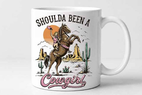 Cowgirl PNG | Western Horse Rider Vintage Digital Download SVG BillahCrafts 