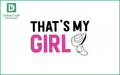 Cowgirl Pride SVG – That’s My Girl That’s My Girl SVG PNG & EPS V3 SVG dahukdesign 