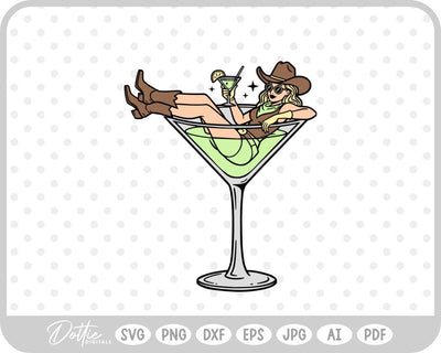 Cowgirl SVG DottieDigitals 
