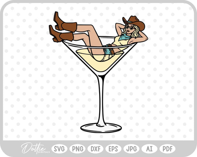 Cowgirl SVG DottieDigitals 