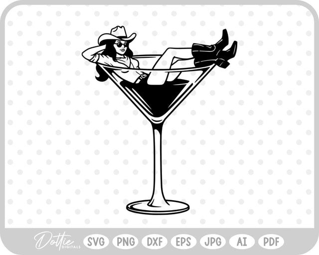 Cowgirl SVG DottieDigitals 