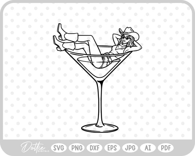 Cowgirl SVG DottieDigitals 