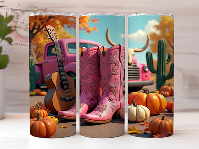 Cowgirl Tumbler, Western Boots PNG, Rustic Country Design, Yeehaw Drinkware, Country Girl Gift, Sublimation Tumbler, Western Decor Sublimation Lara' s Designs 