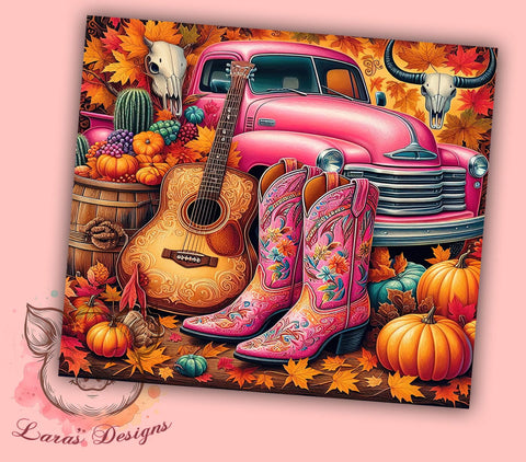 Cowgirl Tumbler, Western Boots PNG, Rustic Country Design, Yeehaw Drinkware, Country Girl Gift, Sublimation Tumbler, Western Decor Sublimation Lara' s Designs 