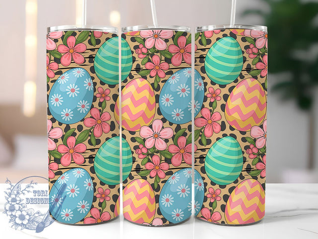 Cowhide Leopard Easter Egg Tumbler, Easter Egg Tumbler, Animal Print Wrap, Stylish 20oz Wrap, Sublimation Design, Trendy Gift Idea, Inspirational Easter Tumbler Sublimation ToriDesigns 
