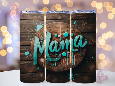 Cowhide Mama 20oz Tumbler Wrap Sublimation Design, Straight Tapered Tumbler Wrap, Mother's Day Tumbler Png, Instant Digital Download Sublimation SvggirlplusArt 