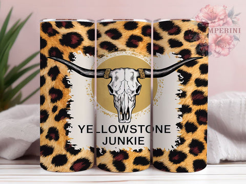 Cowhide Yellowstone 20oz Tumbler Wrap PNG, Bull Skull Purple Tumbler Png, Straight & Tapered Tumbler Wrap, Instant Digital Download Sublimation Li Zamperini 
