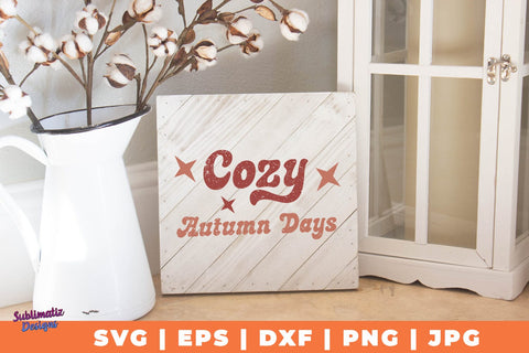 Cozy Autumn Days | Fall T-Shirt SVG Desing | Fall SVG Design SVG Sublimatiz Designs 