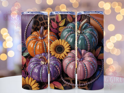 Cozy Autumn Fall Pumpkins Tumbler, Autumn Pumpkin Wrap, 20oz Sublimation, Pumpkin Season Cup, Thanksgiving Mug, Cozy Fall Tumbler, Autumn Drinkware Sublimation SvggirlplusArt 