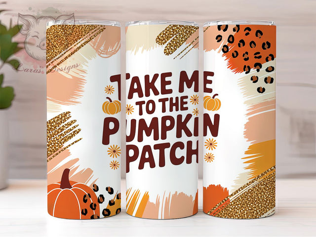 Cozy Autumn Harvest Tumbler, Fall Wrap, Autumn Vibes, 20Oz Tumbler, Sublimation Design, Harvest Season, Cozy Aesthetic Sublimation Lara' s Designs 