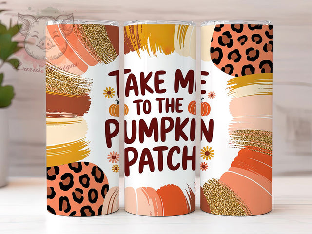 Cozy Autumn Harvest Tumbler, Fall Wrap, Autumn Vibes, 20Oz Tumbler, Sublimation Design, Harvest Season, Cozy Aesthetic Sublimation Lara' s Designs 