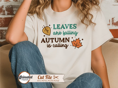 Cozy Autumn Sayings Bundle SVG Caffeinated SVGs 